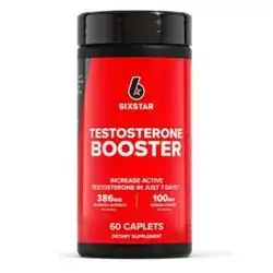 Six Star Muscletech Testosterone Booster, Caplets, 60 Caplets