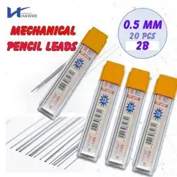 Mechanical Pencil Leads 0.5mm 2B 20pcs