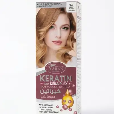 Yaran Keratin with Kera Plex Hair Color System (9.3 Honey Blond)