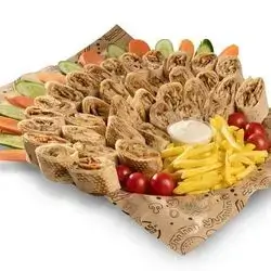 Arabic Chicken Shawarma Family Meal For 5 Persons