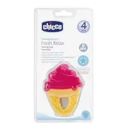 Chicco teething ring +4m عضاضه