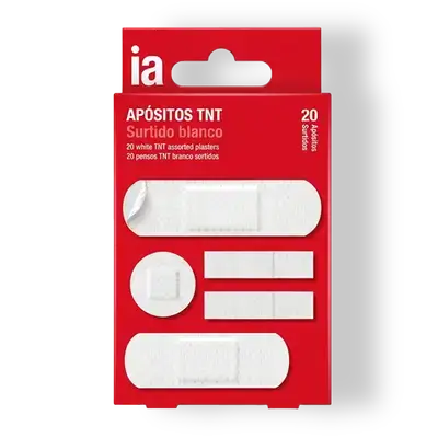 White TNT Assorted Plaster 20 Pcs _ ia