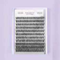 MAGEFY 30pcs/220 Clusters Mixed Styles Faux Mink Eyelashes