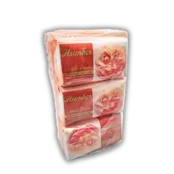 Indonesian pink and orange soap, 125g