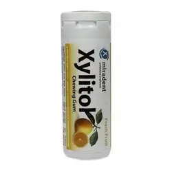 miradent xylitol chewing gum fresh fruit flavor (30gums)