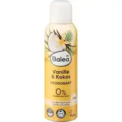 Balea Vanille & kokos deodorant spray