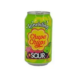 Chupa Chups Sparkling Sour Green Apple 345 Ml