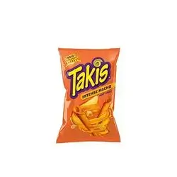Takis Intense Nacho Cheese Non Spicy Chips 90 Gm
