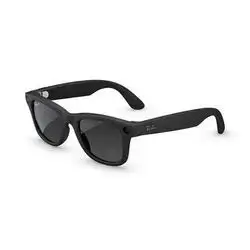 Ray-Ban Meta Wayfarer Smart Glasses (Gen 2) — Matte Black with Polarized Gradient Graphite Lenses