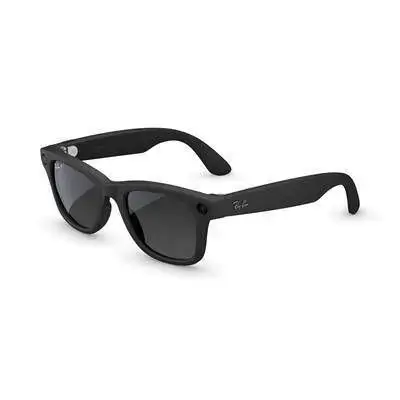 Ray-Ban Meta Wayfarer Smart Glasses (Gen 2) — Matte Black with Polarized Gradient Graphite Lenses