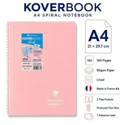 Notebook ,French ( A4) Size,160 pages.