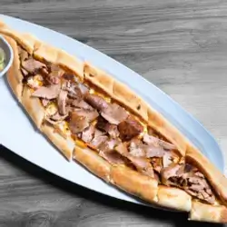 Meat Doner Pida