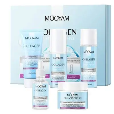 Skin Care Gift Set For Women, Valentine's Day Gifts, Anti Aging Skin Care Set With Collagen, Best Daily Hydrating Skin Care Kit, Beauty Gift Set, Skin Care Routine Kit For Women, Facial Self Care Kit