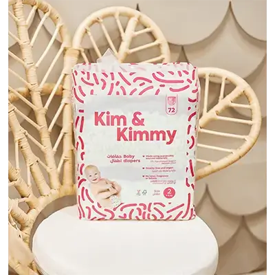 Kim & Kimmy Diapers NB (up to 5 kg) / 32 diapers