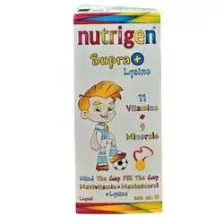 NUTRIGEN SUPRA + LYSINE 11 VITAMINS +9 MINERALS SYRUP