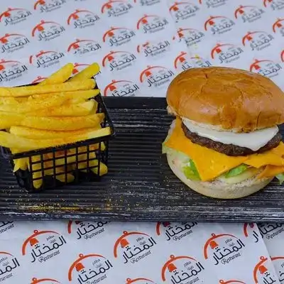 Meat Burger with Cheese