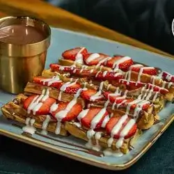 Red Love Waffle