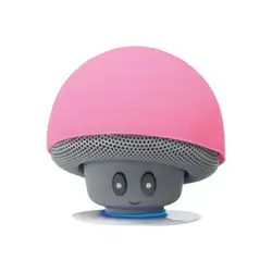 Silver Crest Enceinte Bluetooth Champignon Pink