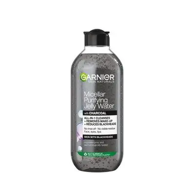 GARNIER Pure Active Purifying Micellar Jelly Water with Charcoal 400ml