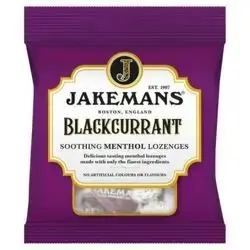 Jakemans Soothing Menthol Lozenges - Blackcurrant 73g