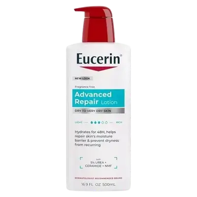 Advanced Repair Lotion with Urea 5% for Dry to Very Dry Skin 500ml _ Eucerin