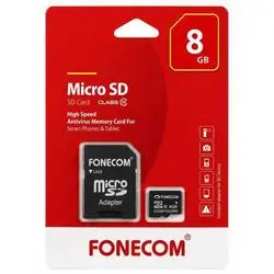 FONECOM Micro SD Card (8GB)