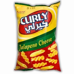 Chipss curly jalapeno 75 gm