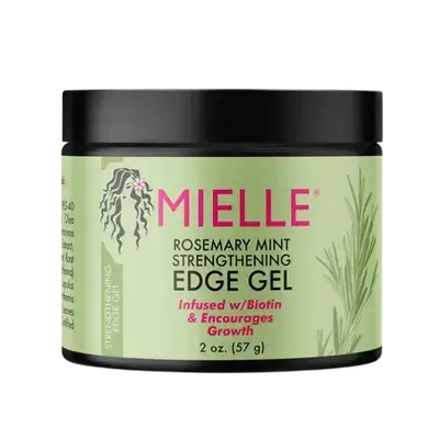 Rosemary Mint Strengthening Edge Gel Infused with Biotin 57gr _ MIELLE