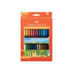 faber castell 24 color crayon set
