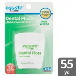 Equate Dental Minted Floss