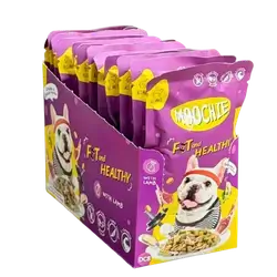 Moochie Fit & Healthy Wet Dog Food with Lamb
