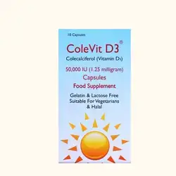 COLEVIT 50000IU  CAP