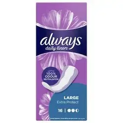 Always Daily Pantyliners Large16pcs