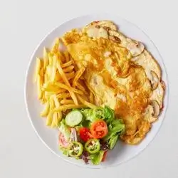 Mushroom And Cheese Omelet
