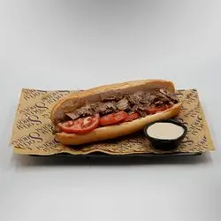 Meat Shawarma in French Bun