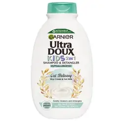 Garnier Ultra Doux Kids Oat Delicacy 2-in-1 Shampoo & Detangler Hypoallergenic for all Hair Types 400ml