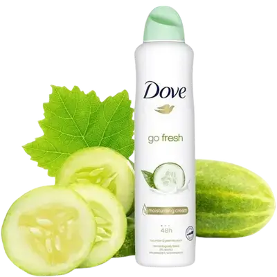 Go Fresh Moisturising Cream Cucumber & Green tea Scent 48H 250 ml _ Dove