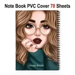 Note BOOK ,A4 SIZE, pvc COVER,70 Sheets