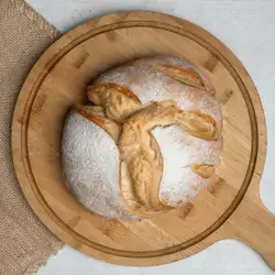 Large Round White Refe Bread - 1 Pc