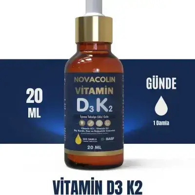 NOVACOLIN VITAMIN D3K2 20 ML DROPS