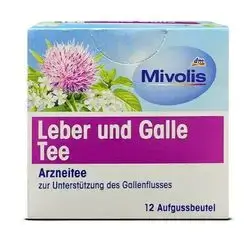 Mivolis liver and gallbladder tea for support