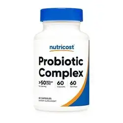 nutricost probiotic complex 60cap