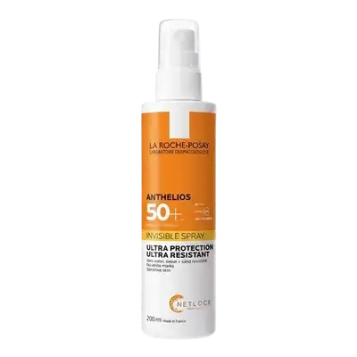 Anthelios Invisible Spray Ultra Protection Ultra Resistant 200ml _ LA ROCHE-POSAY