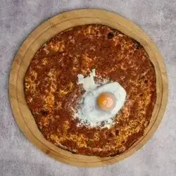 Double Lahmacun With Egg