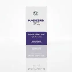MAGNESIUM Magnesium Citrate 200 mg (30 Capsules)