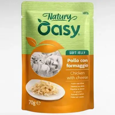 Oasy Chicken & Cheese 70g