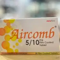 Aircomb desloratadine5mg/montelukast 10mg