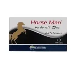 horse man vardenafil 20mg 4 f/c tablets _ pioneer