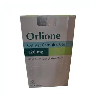 Orlione, which contains 120 mg of Orlistat