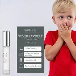 Breath spray silver particle technology (xylitol & vitamin E)(whitewash)